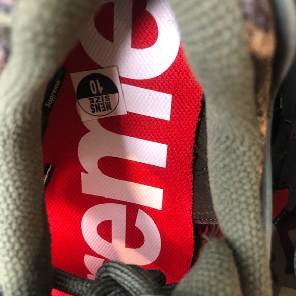 Supreme x Nike Air Max 96 'Camo' Sz 10 CV7652-300 - Picture 7 of 10